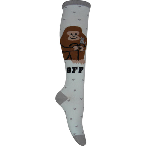 B.F.F. Knee High Socks in Light Green