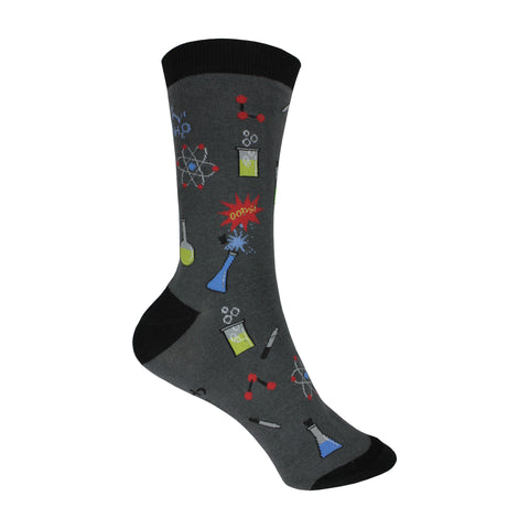 Chemistry Crew Socks in Gray