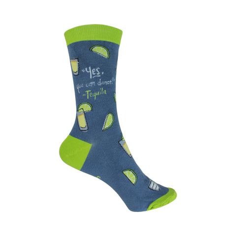 Tequila Crew Socks in Blue