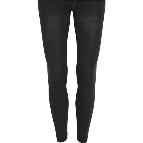 Cotton Leggings in Heather Graphite