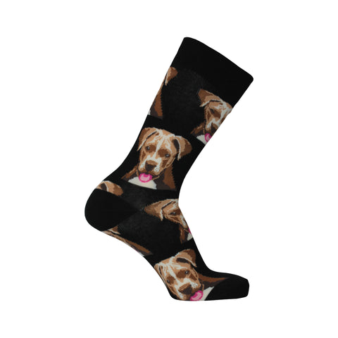 Pit Bull Crew Socks in Black