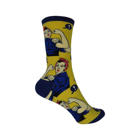 Rosie Crew Socks in Yellow