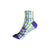 One Tough Mother Ankle Socks in Green and Blue