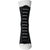 High Top Sneakers Crew Socks in Black