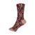 Namaste You Guys Crew Socks in Pink