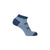 Kick Ass Ankle Socks in Blue Heather