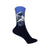 Great Wave Crew Socks in Pale Purple