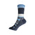 Snowman Scene Crew Socks in Denim