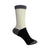 Pack of Four Individual Mismatched Crew Socks in Black, White, and Shades of Gray