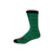 Football Field Crew Socks in Green