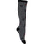 Rose Knee High Socks in Gray
