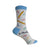 Teacher Crew Socks in White and Blue