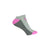 Made It To The Gym Footie Socks in Sweatshirt Gray