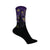 Starry Night Crew Socks in Purple