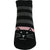 Three Pack Kitty Footie Socks in Black, Yellow, and Pink