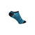 Three Pack Zebra Stripe Footie Socks in Fuchsia, Peacock, and Lime