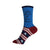 Lady Liberty Crew Socks in Blue