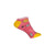 Three Pack Kitty Footie Socks in Black, Yellow, and Pink