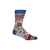 Video Games Crew Socks in Gray