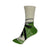 Bike Path Crew Socks in Green