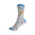 Teacher Crew Socks in White and Blue