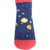 All Systems Go Ankle Socks in Navy