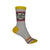 Sassytown Crew Socks in Purple and Yellow