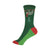 Holiday Sloth Crew Socks in Green
