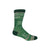 Golf Strategy Crew Socks in Green