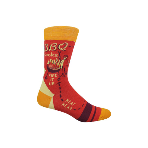 BBQ Crew Socks in Red