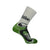 Bike Path Crew Socks in Green