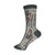 Normal Was Boring Crew Socks in Gray