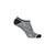 Three Pack Football Ankle Socks in Brown, Gray, and Green